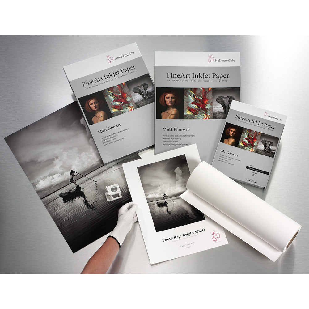 Hahnemühle Photo Rag Bright White A4 25 Blatt