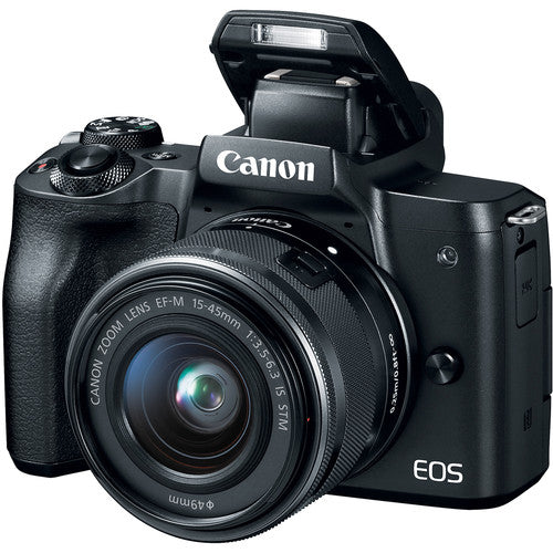 Canon EOS M50 zwart + 15-45mm IS STM
