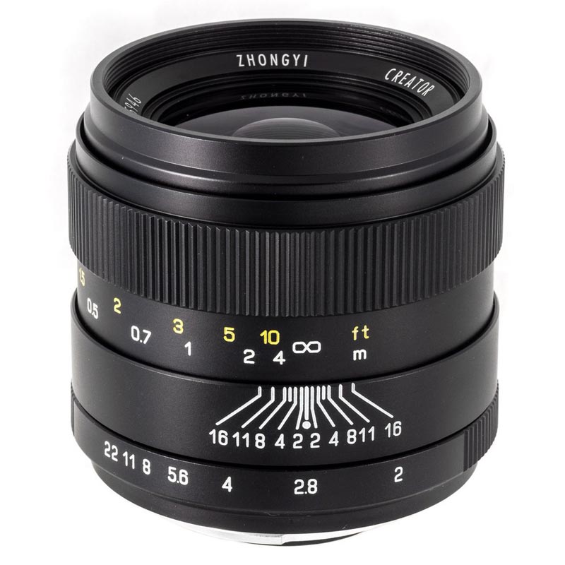 Zhongyi Mitakon 35mm f/2 für Sony A