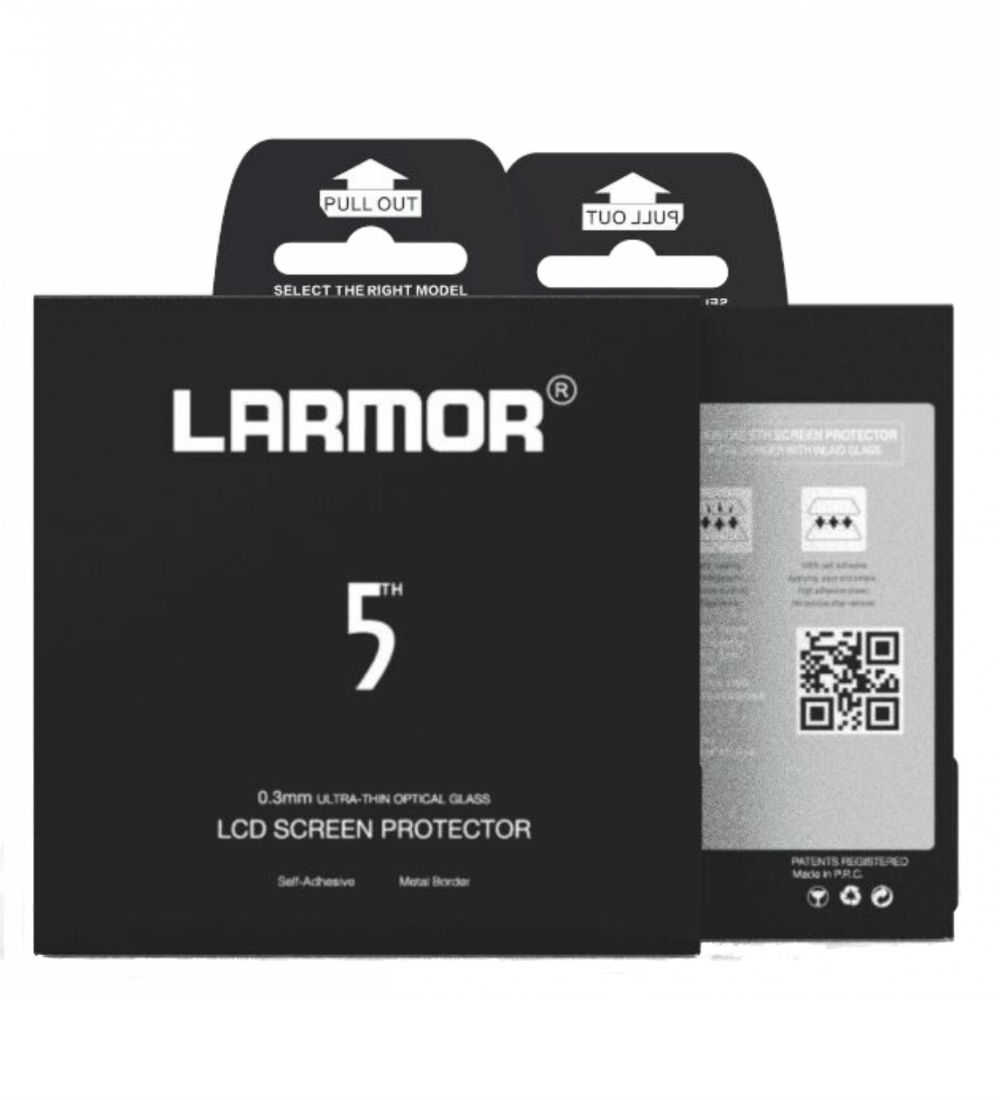 Larmor V Bildschirmschutz Fujifilm X-T10, X-T20, X-T100,X-E3,X30 Screen+Shade