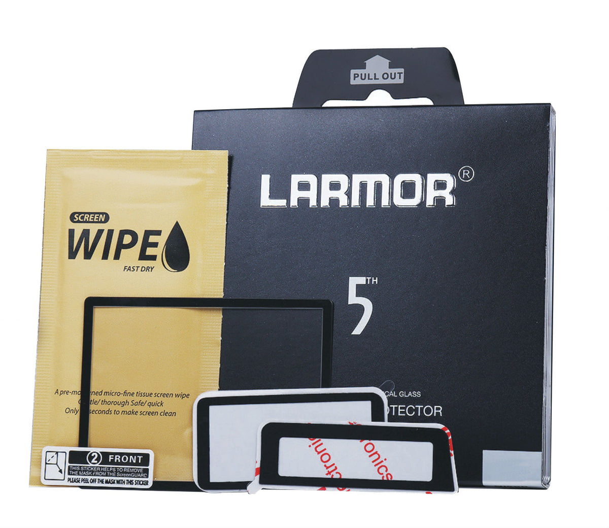 Larmor V Bildschirmschutz Fujifilm X-T10, X-T20, X-T100,X-E3,X30 Screen+Shade