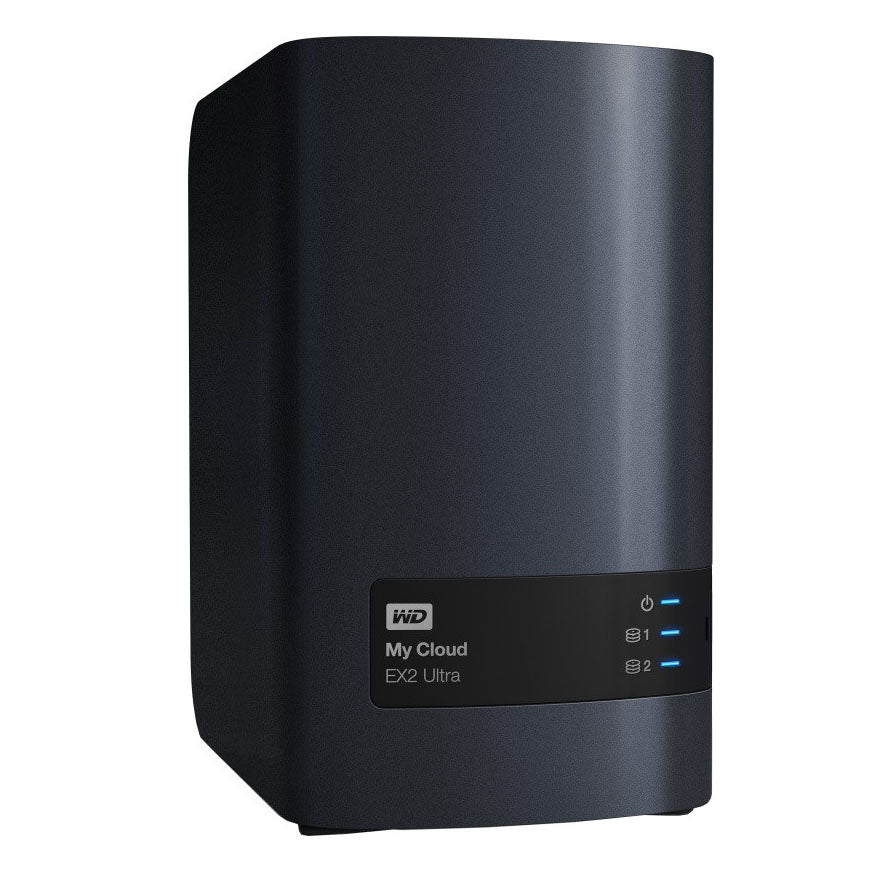 Western Digital My Cloud EX2 Ultra NAS 0TB Personal Cloud Storage Case