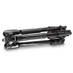 Manfrotto Befree Live Aluminium Lever-Lock Dreibeinstativ-Kit Schwarz mit 2W Kopf