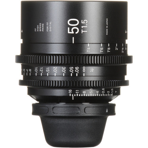 Sigma 50mm T1.5 FF F/VE Cine FF High Speed Prime FF Sony-E Metric