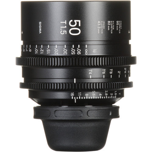 Sigma 50mm T1.5 FF F/VE Cine FF High Speed Prime FF Sony-E Metric