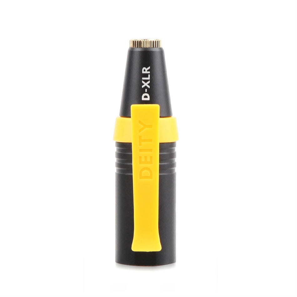 Deity D-XLR phantom power to 3.5mm TRS converter