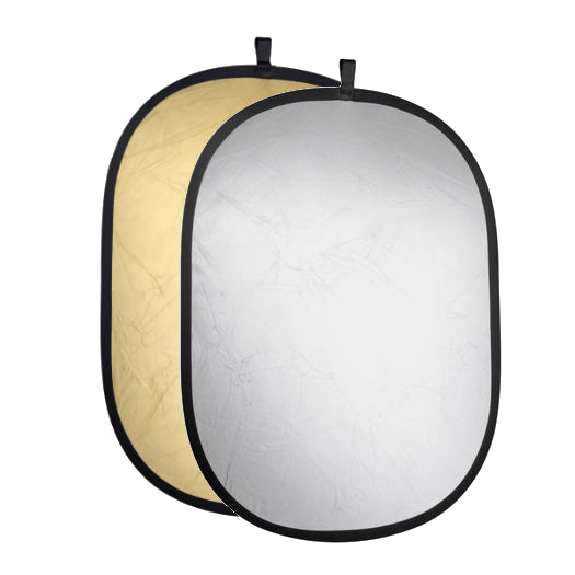 Linkstar Fotoreflektor 2 in 1 R-100150GS Gold/Silber 100 x 150 cm
