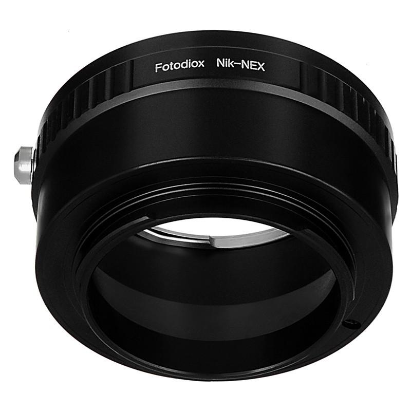 Fotodiox Lens Mount adapter - Nikon F Mount Lens to Sony Alpha E-Mount (NikF-SnyE)