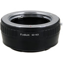 Fotodiox Objektiv Mount Adapter - Minolta Rokkor (SR/MD/MC) SLR-Objektiv auf Sony Alpha E-Mount (MD-SnyE)