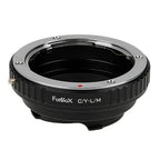 Fotodiox Objektiv-Mount-Adapter – Contax/Yashica (CY) SLR-Objektiv auf Leica M Mount Entfernungsmesser (CY-LM)