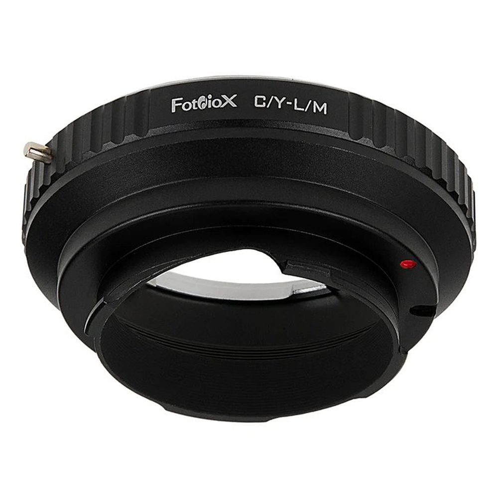 Fotodiox Objektiv-Mount-Adapter – Contax/Yashica (CY) SLR-Objektiv auf Leica M Mount Entfernungsmesser (CY-LM)