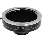 Fotodiox Pro Lens Mount adapter Canon EOS (EF / EF-S) D/SLR Lens to C-Mount (1" Screw Mount) Cine & CCTV (EOS-C-Pro)