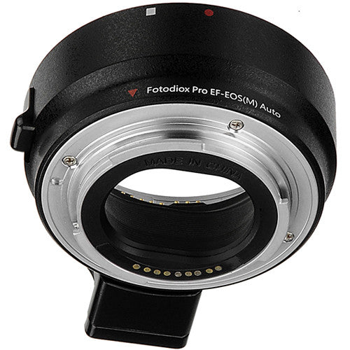 Fotodiox Pro Lens Mount Auto Adapter - Canon EOS (EF / EF-S) to Canon EOS M (EF-M Mount) (EOS-EOSM-Pro-Auto)