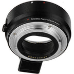 Fotodiox Pro Lens Mount Auto Adapter - Canon EOS (EF / EF-S) to Canon EOS M (EF-M Mount) (EOS-EOSM-Pro-Auto)