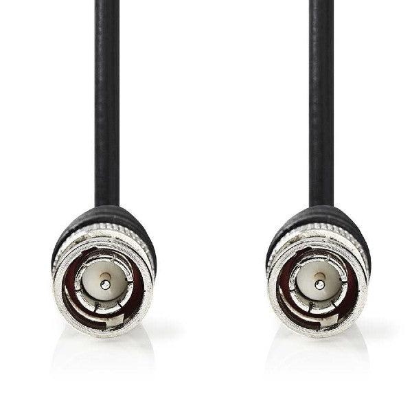 Nedis BNC Videokabel BNC Männlich BNC Männlich 1,0m Schwarz