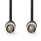 Nedis BNC Videokabel BNC Männlich BNC Männlich 1,0m Schwarz