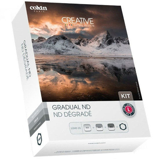 Cokin Gradual ND Kit U3HO-25 + Adapterring Z-Pro 77mm