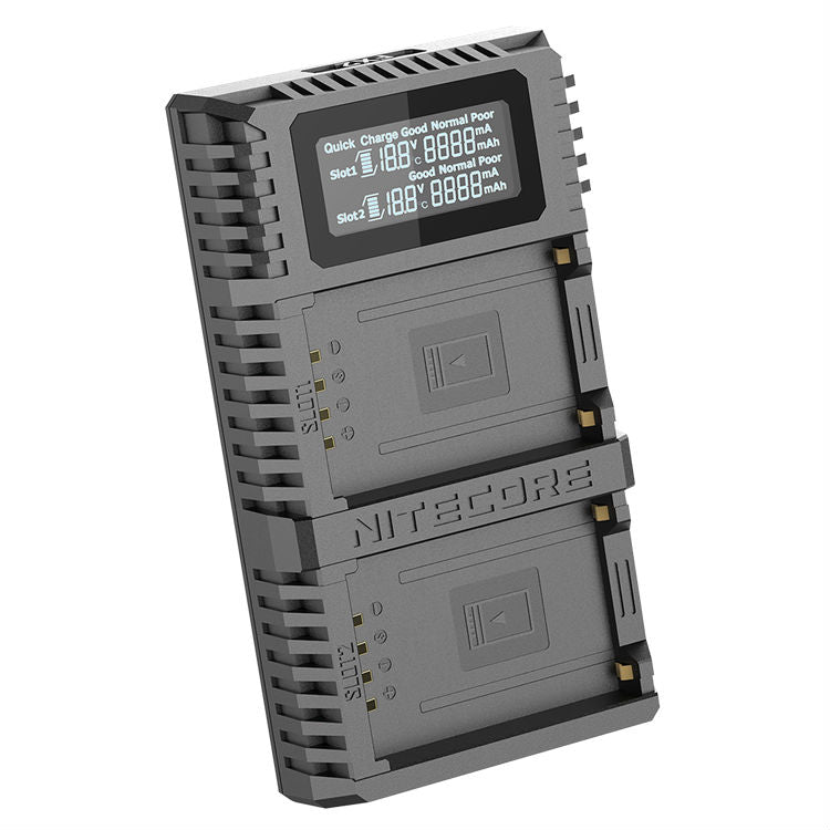 Nitecore FX2 Pro Dual Charger for Fujifilm NP T125
