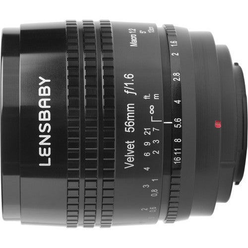 Lensbaby Velvet 56 schwarz Canon RF