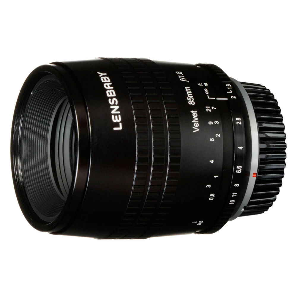 Lensbaby Velvet 85 black Canon RF