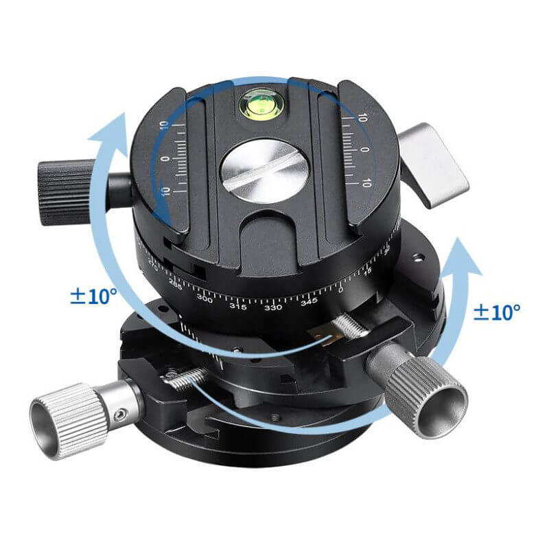 Leofoto LH-40GR Ball Head Geared Panning Clamp