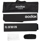 Godox Softbox und Gitter für weiches LED-Licht FL150R