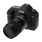 Fotodiox Pro Objektiv Mount Adapter - Sony Alpha A-Mount (und Minolta AF) DSLR-Objektiv auf Canon EOS (EF, EF-S) Mount SLR-Kameragehäuse, mit integriertem Blendeneinstellrad