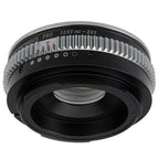 Fotodiox Pro Objektiv Mount Adapter - Sony Alpha A-Mount (und Minolta AF) DSLR-Objektiv auf Canon EOS (EF, EF-S) Mount SLR-Kameragehäuse, mit integriertem Blendeneinstellrad