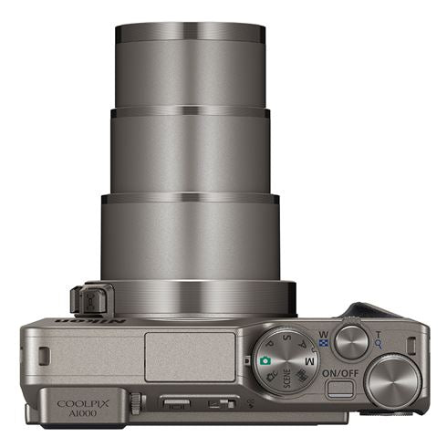 Nikon Coolpix A1000 zilver OUTLET