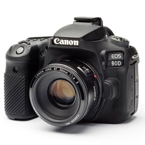 easyCover Gehäuseabdeckung für die Canon 90D Schwarz