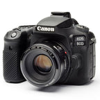 easyCover Gehäuseabdeckung für die Canon 90D Schwarz