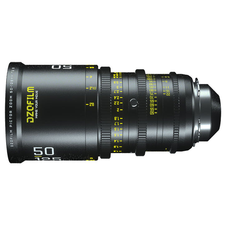 DZOFilm Pictor Zoom 50–125 mm T2.8 Schwarz PL/E/EF/LPL