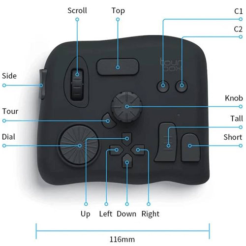 Tourbox foto & video controller