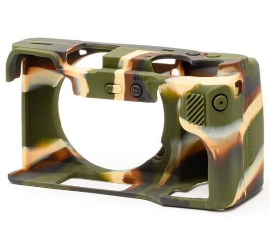easyCover Gehäuseabdeckung für Sony A6600 Tarnung