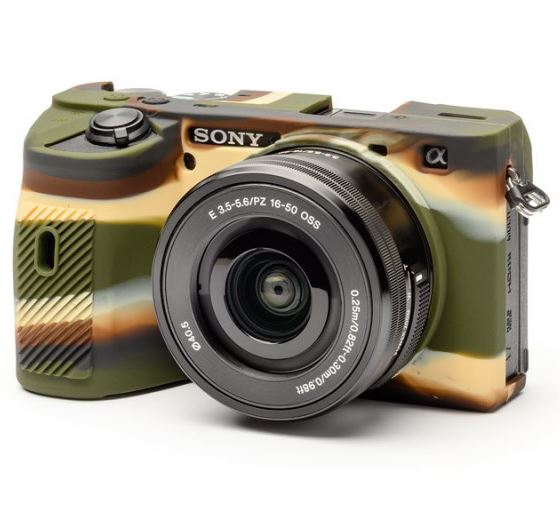 easyCover Gehäuseabdeckung für Sony A6600 Tarnung