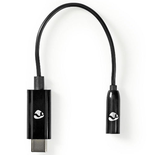 Nedis USB-C-Stecker - 3,5-mm-Buchse 0,15 m schwarz
