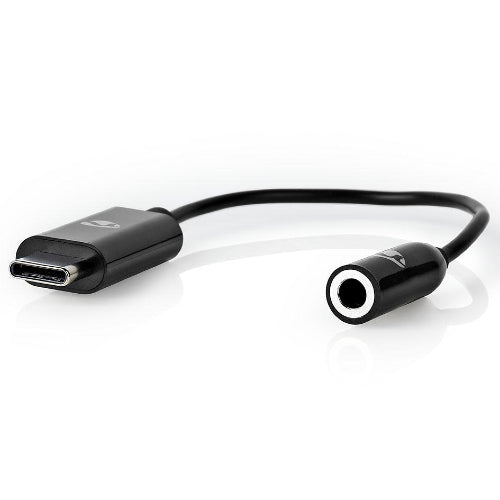 Nedis USB-C-Stecker - 3,5-mm-Buchse 0,15 m schwarz