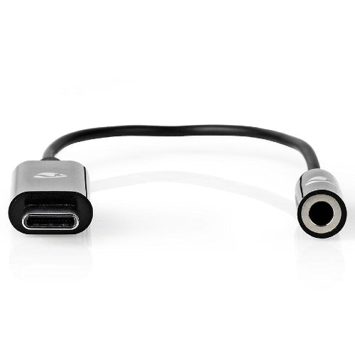 Nedis USB-C-Stecker - 3,5-mm-Buchse 0,15 m schwarz