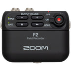 Zoom F2 Draagbare Rekorder mit Lavaliermicrofoon