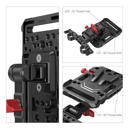 SmallRig V Mount Battery Plate with Adjustable Arm 2991