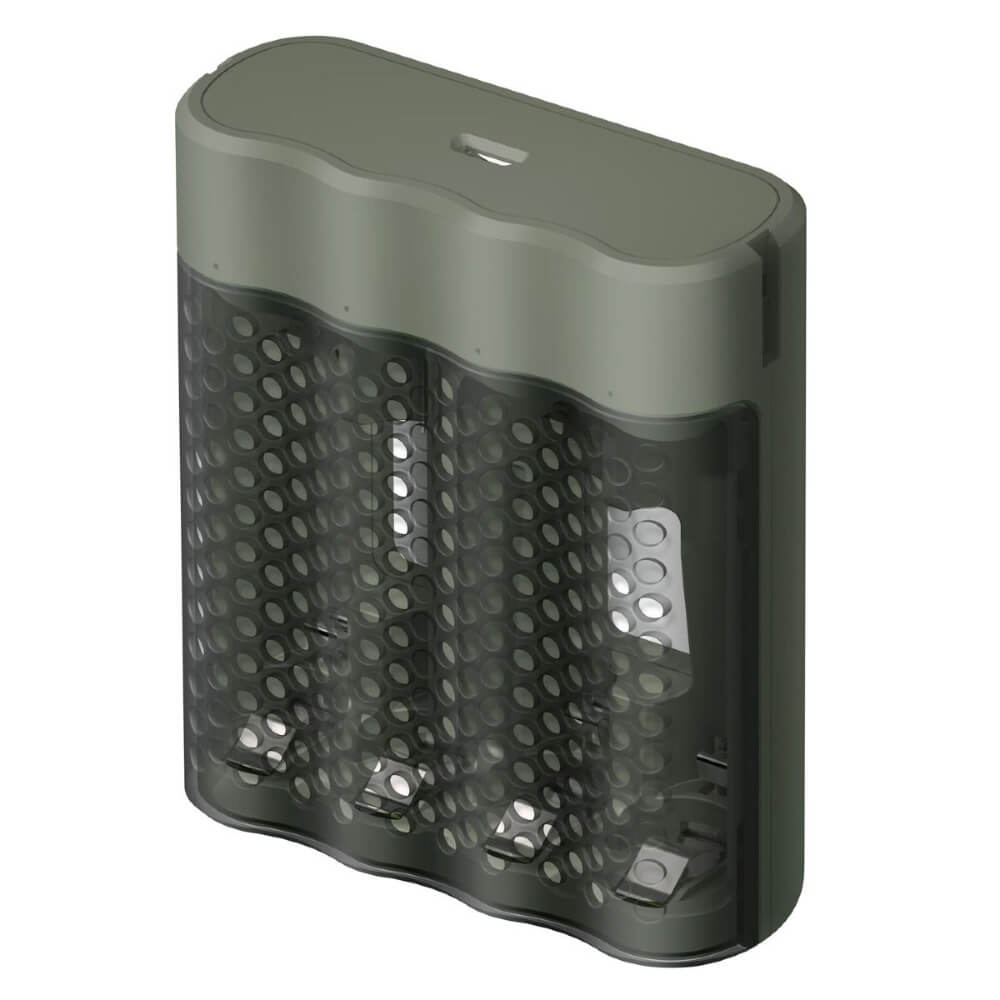 GP M451 USB-Ladegerät + 4x ReCyko AA 960mAh-Akkus