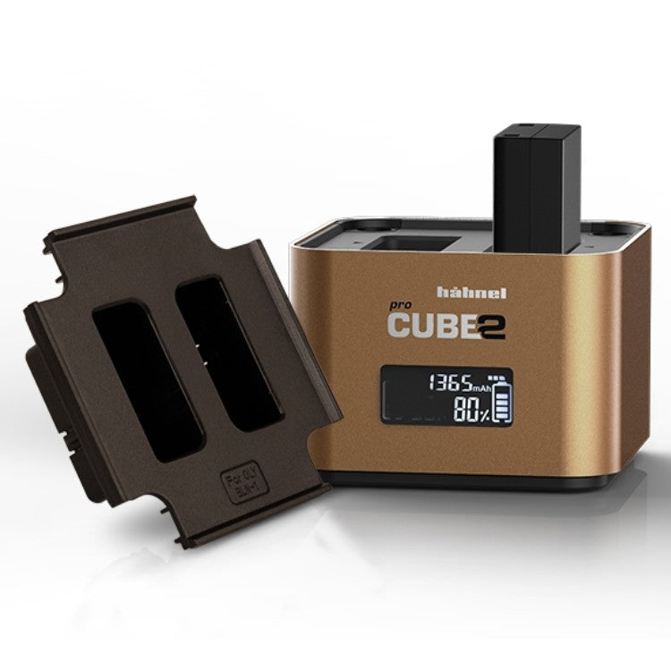 Hahnel ProCube2 accuplaat für Olympus BLN-1 Batterien