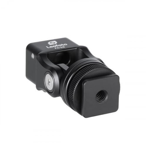 Leofoto FA-15+FA-10 Cold shoe mount with head for FA-10