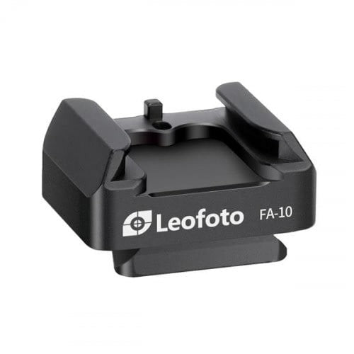 Leofoto FA-15+FA-10 Cold shoe mount with head for FA-10