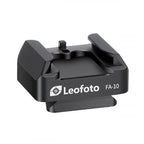 Leofoto FA-15+FA-10 Cold shoe mount with head for FA-10