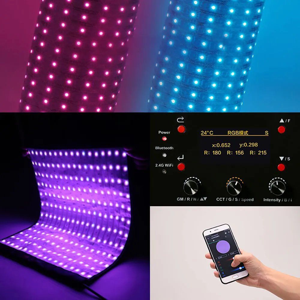 Falcon Eyes Flexible RGB LED Panel RX-836-K1 112x46.5 cm