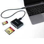 Transcend All-in-1-Multi-Speicherkartenleser USB 3.1 Gen 1 Typ C.