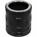 Fotodiox Macro Verlängerungsrohr Set für Spiegelreflexkameras mit Nikon F-Montage für extreme Nahaufnahmen