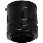 Fotodiox Macro Verlängerungsrohr Set für Spiegelreflexkameras mit Nikon F-Montage für extreme Nahaufnahmen
