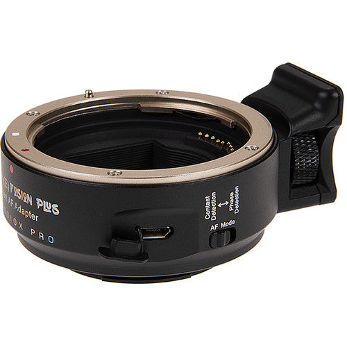 Fotodiox Pro Fusion Plus Lens Adapter, Upgraded Smart AF Adapter - Compatible with Canon EOS EF D/SLR Lenses to Sony Alpha E-Mount Mirrorless Cameras with Full Automated Functions (USB Upgradable Firmware)